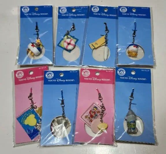 東京ディズニーリゾート　パークフード　ミニチュアストラップ　セット