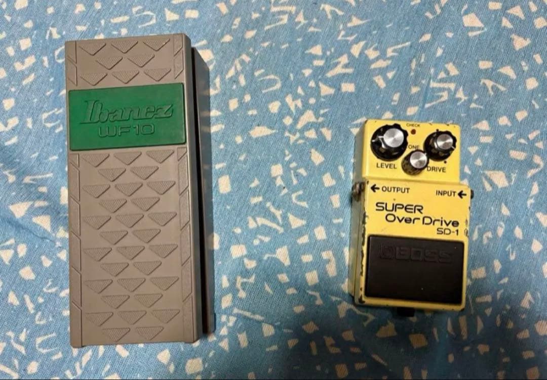 Ibanez WF10（fuzz &Wah）&BOSS SD-1ビンテージセット wf10-wahfuzz-pedal-3000181.jpg