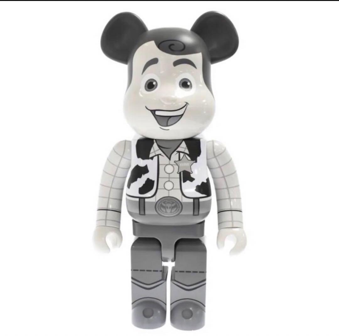 ベアブリック 新品　ディズニー　ウッディ　BE@RBRICK1000%