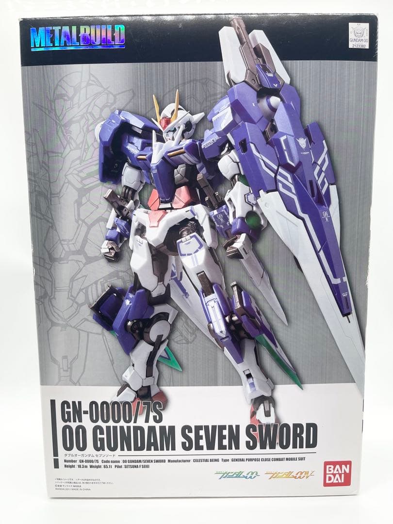 【未使用】L BUILD ダブルオーガンダム セブンソード メタルビルド METAL BUILD ダブルオーガンダムセブンソード／G レビュー: KirinStation