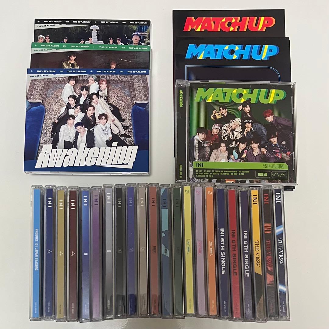 INI CDシングル アルバム　全形態　28枚まとめ売り（日プ2CD付き）