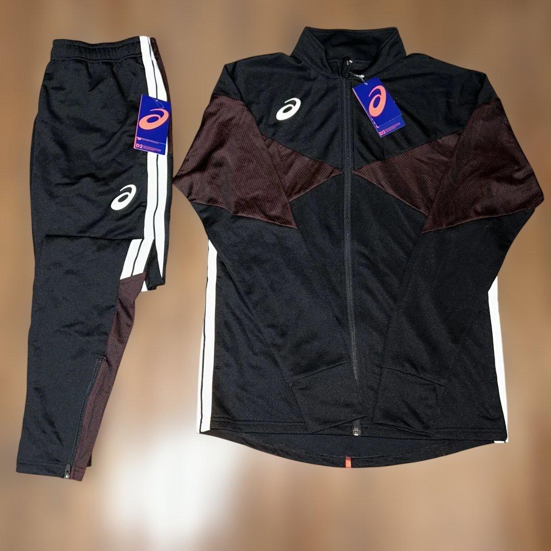 アシックスasicsセットアップサイズXL タグ付き。