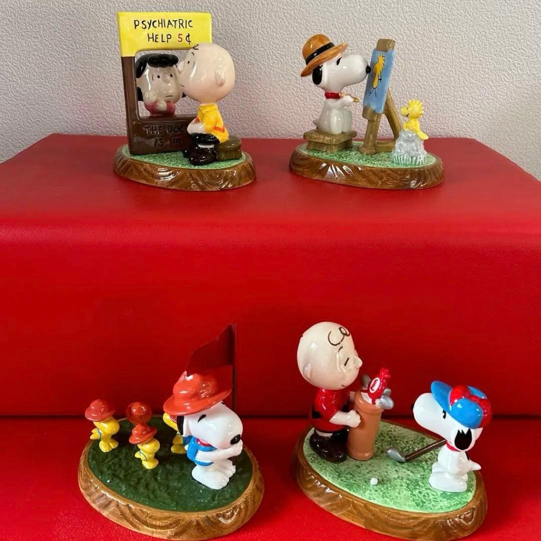 【海外購入】スヌーピー フィギュア　50周年記念　フルセット