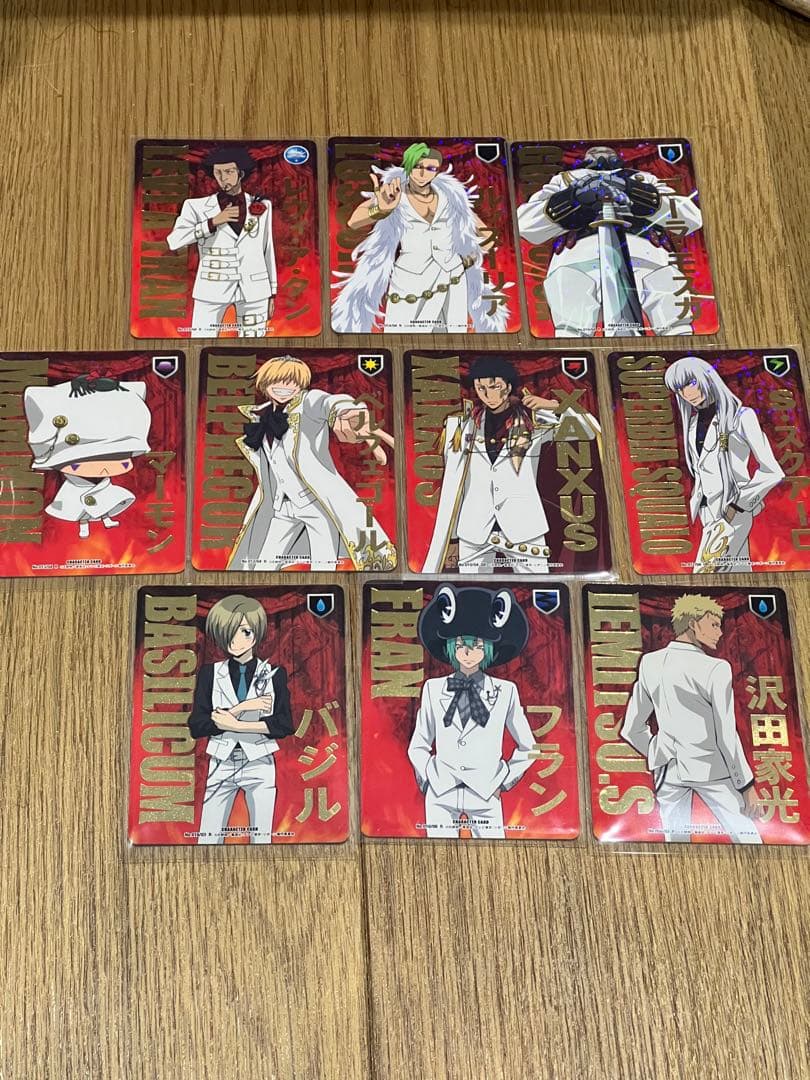 家庭教師ヒットマンREBORN! CCG ヴァリアー３２枚➕おまけ 家庭教師ヒットマンREBORN!_トレーディングクリアカード アニマル