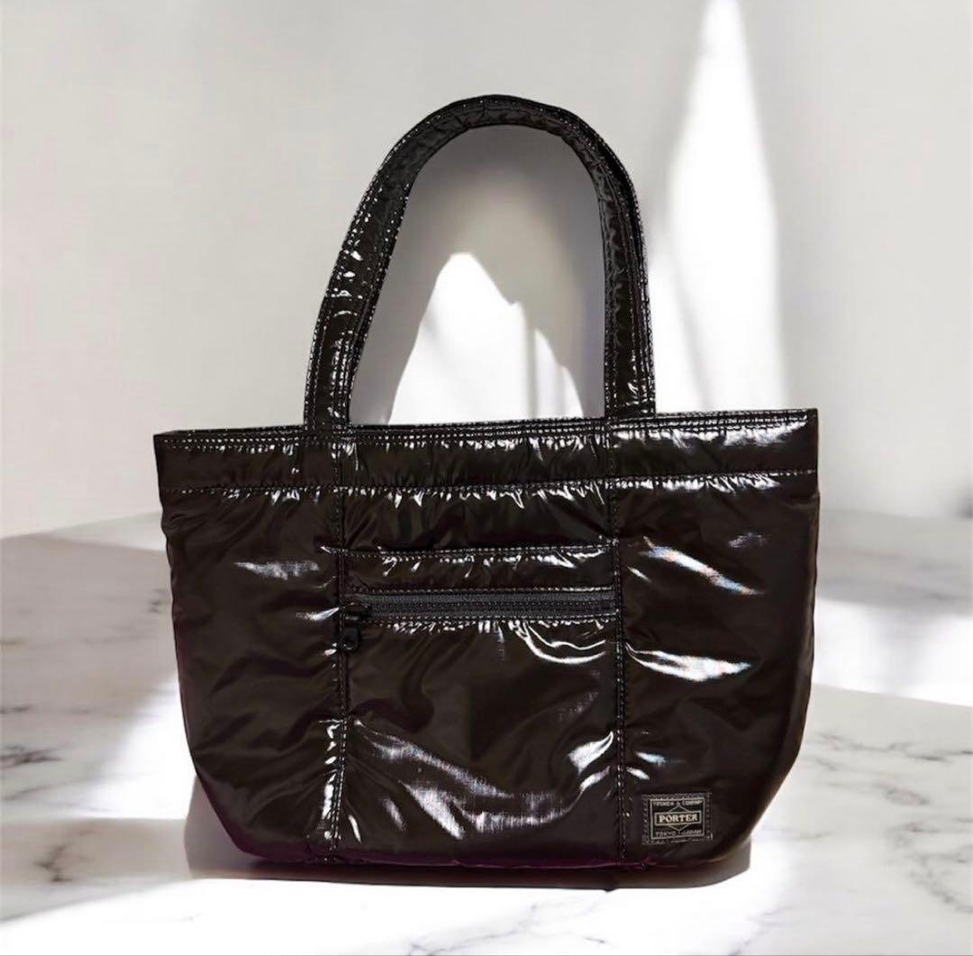 【極美品】PORTER ポーター CIRE シーレ トートバッグ 黒 日本製