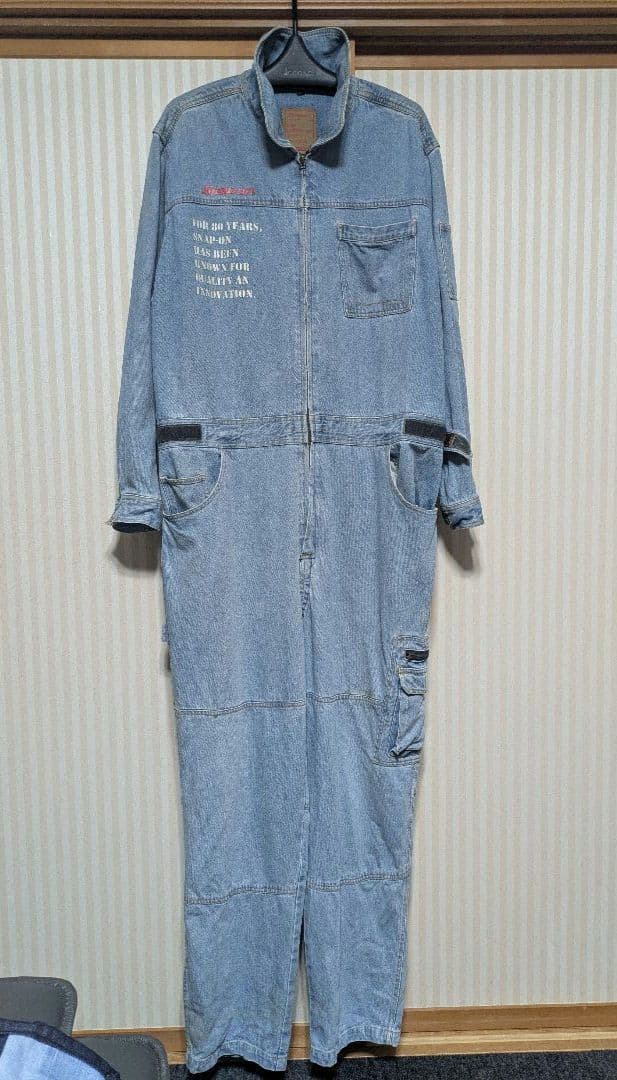 希少Snap-on デニムオーバーオール