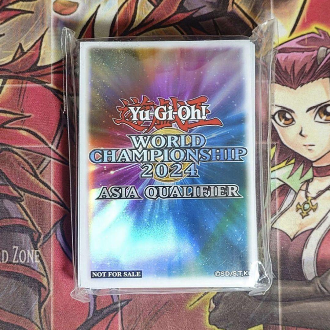 【超希少・未開封】遊戯王 公式 WCQ 2024 アジア スリーブ 70枚