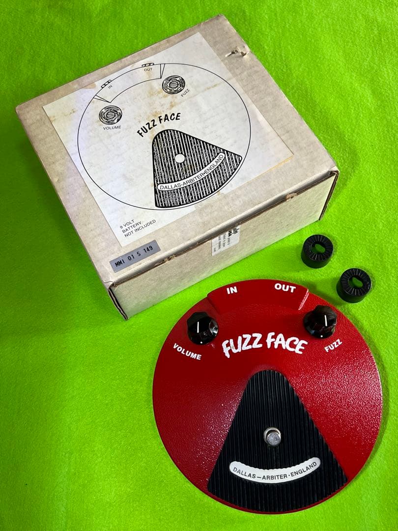 美品ジムダンロップ ファズフェイス JHF2 ジミ・ヘンドリックス・ファズ 箱有