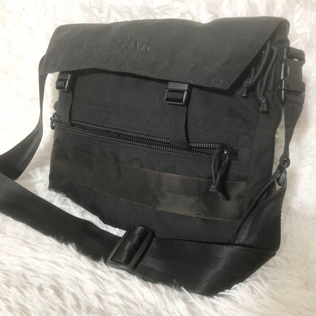 美品 ブリーフィング フレイター ショルダーバッグ メッセンジャー ブラック