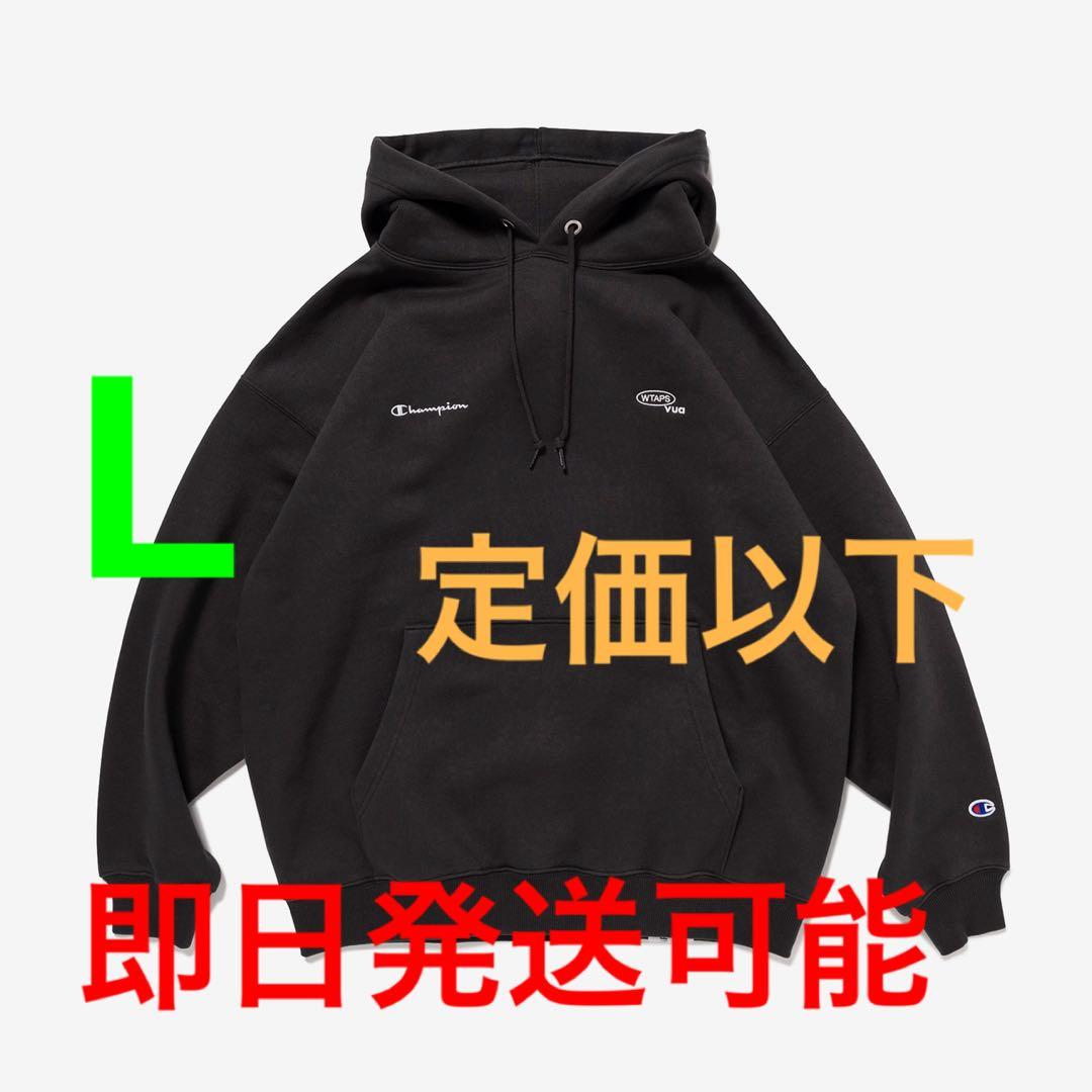 トップス wtaps ACADEMY HOODED CHAMPION BLACK L