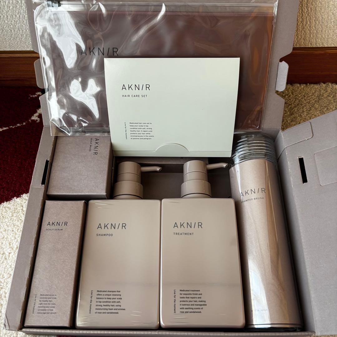 新品未開封 アクニー シャンプー トリートメント パーフェクトセット ローズ