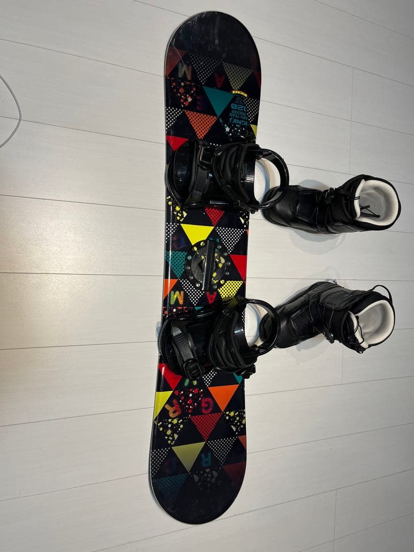 IGNIO GRV TEAM ROCKER 120 ボード、ブーツ、3点セット
