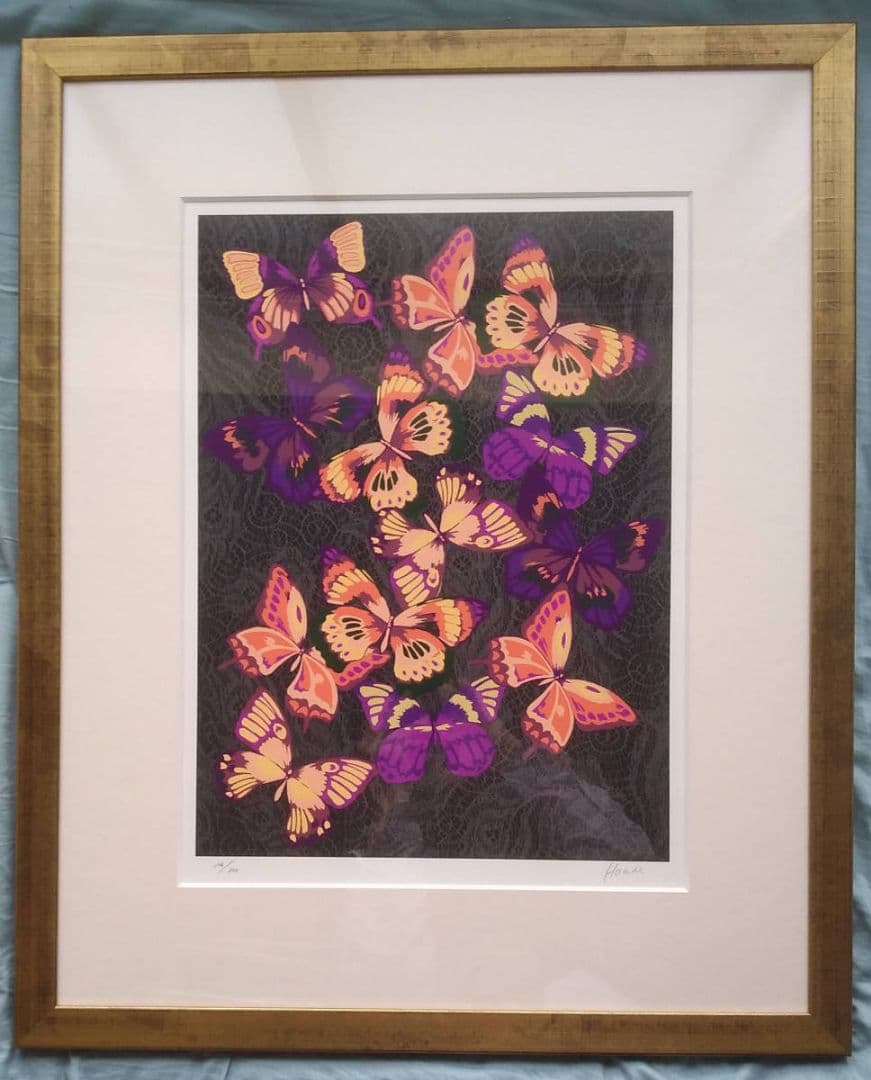 森英恵 オリジナルシルクスクリーン 蝶シリーズ 飛翔 額装 hanae mori 森英恵 世界にはばたく蝶 - 水戸芸術館 - ART iT（アートイット）