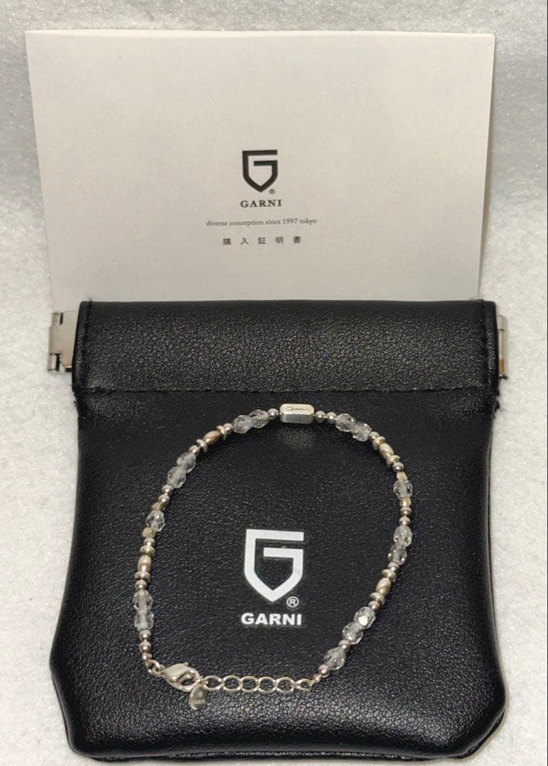 【Haru】GARNI PebbleBracelet CLEAR Long