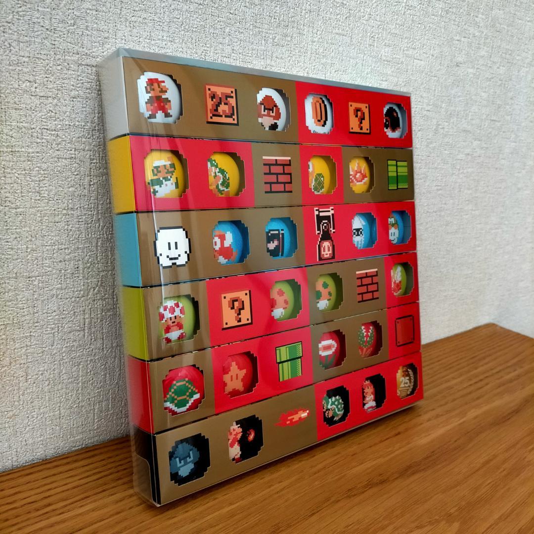 非売品】クラブニンテンドー 25周年記念 スーパーマリオ 缶バッジ