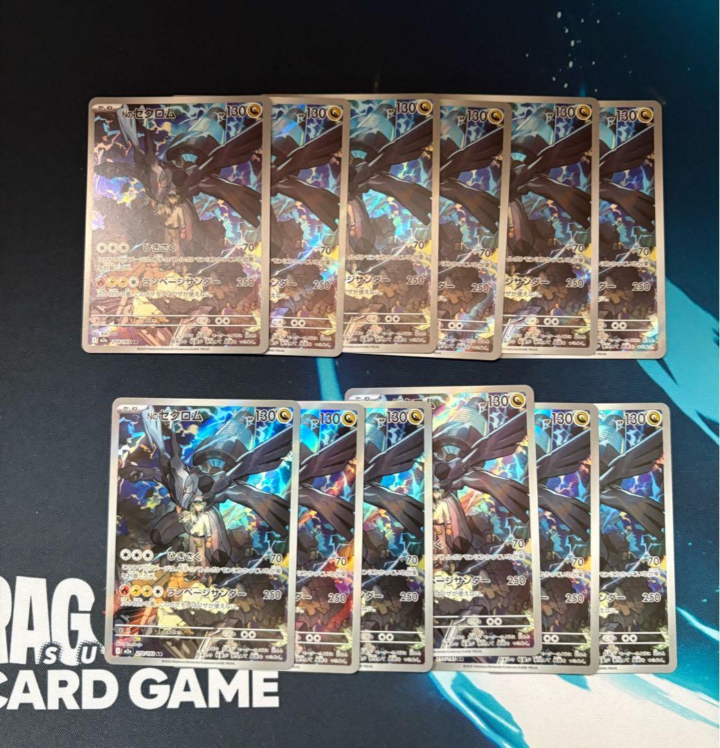ポケモンカードゲーム　Nのゼクロム　AR 12枚　_198 引退品