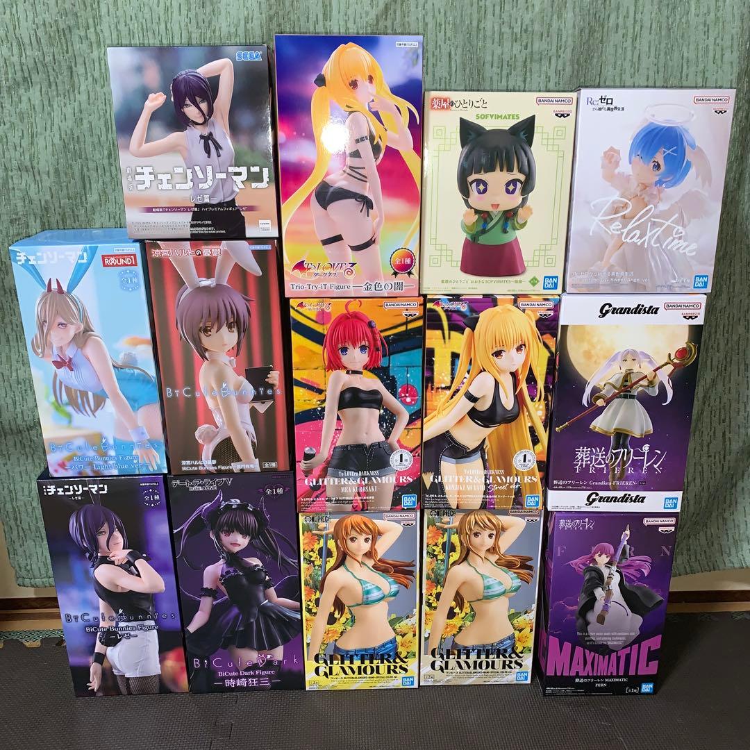 プライズフィギュア 美少女キャラ まとめ売り 14点