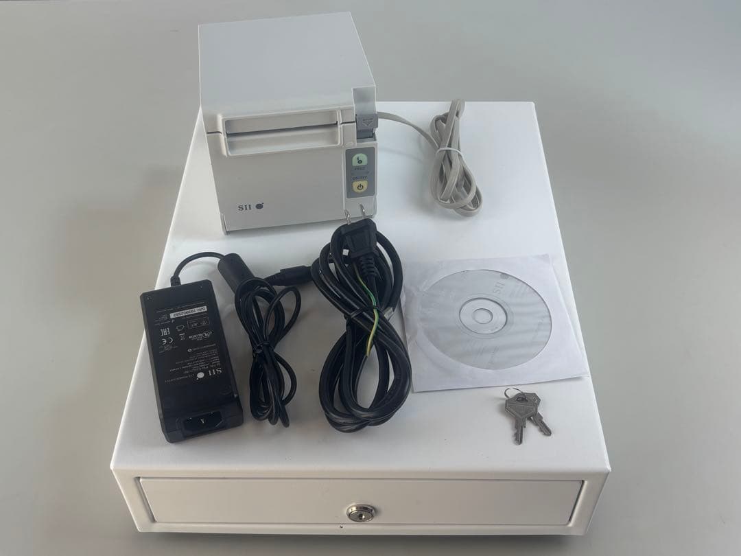 RP-D10 サーマルプリンター ホワイト　ドロア付き RP-D10シリーズ ｜仕様｜POSプリンターならSII。POSレジに最適な