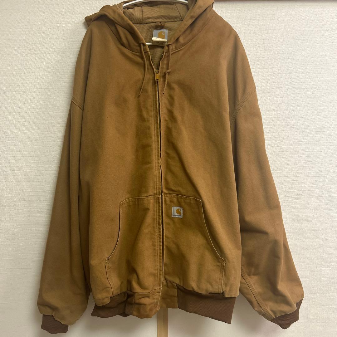 Carhartt ブラウン 4XL アクティブジャケット