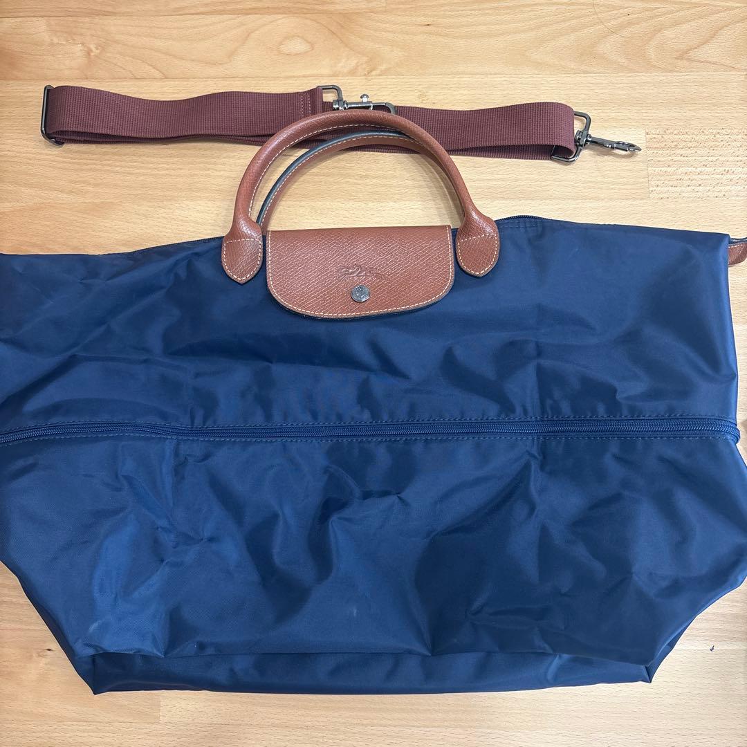 ロンシャン　ル プリアージュ　トラベルバッグ （伸縮可能）　LONGCHAMP