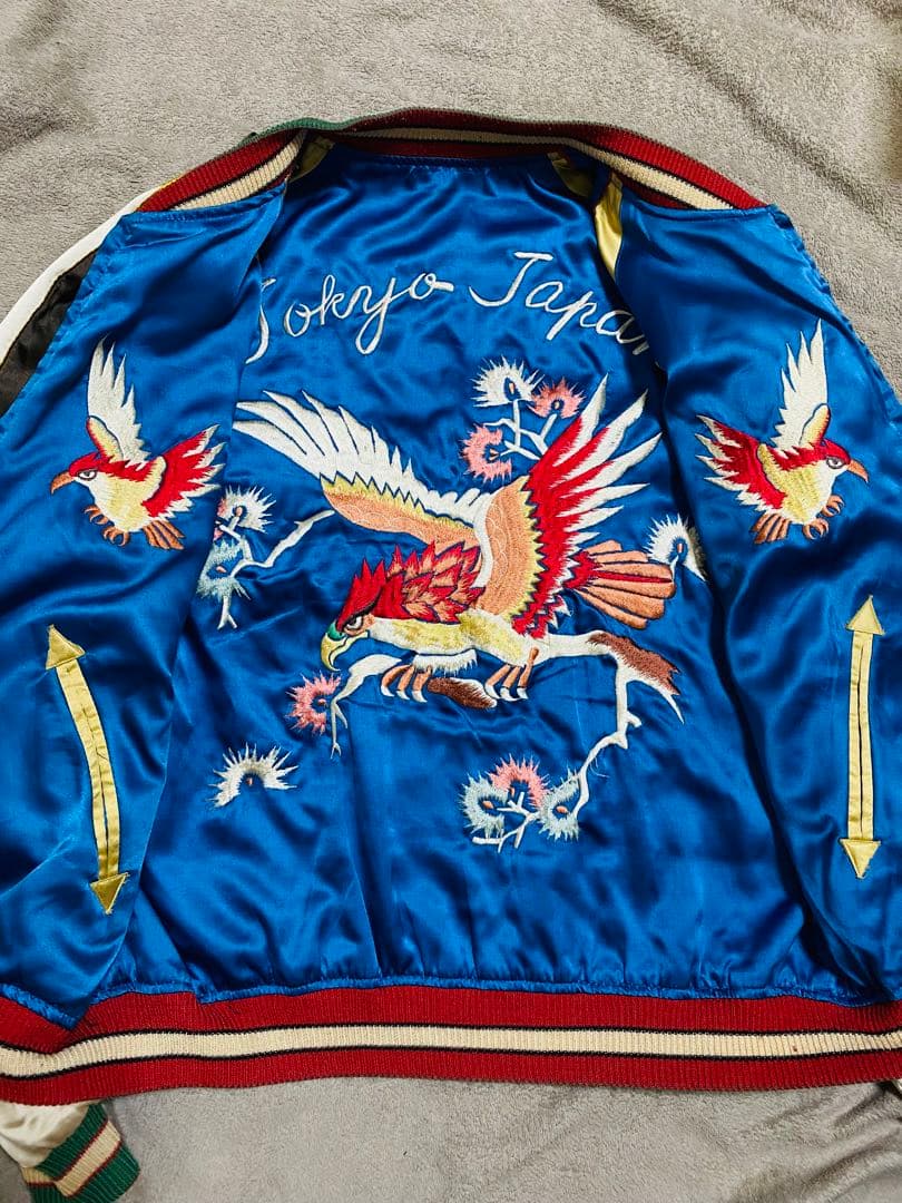 テーラー東洋 日本限定 スカジャン 鷲龍　２面用 unisex vintage