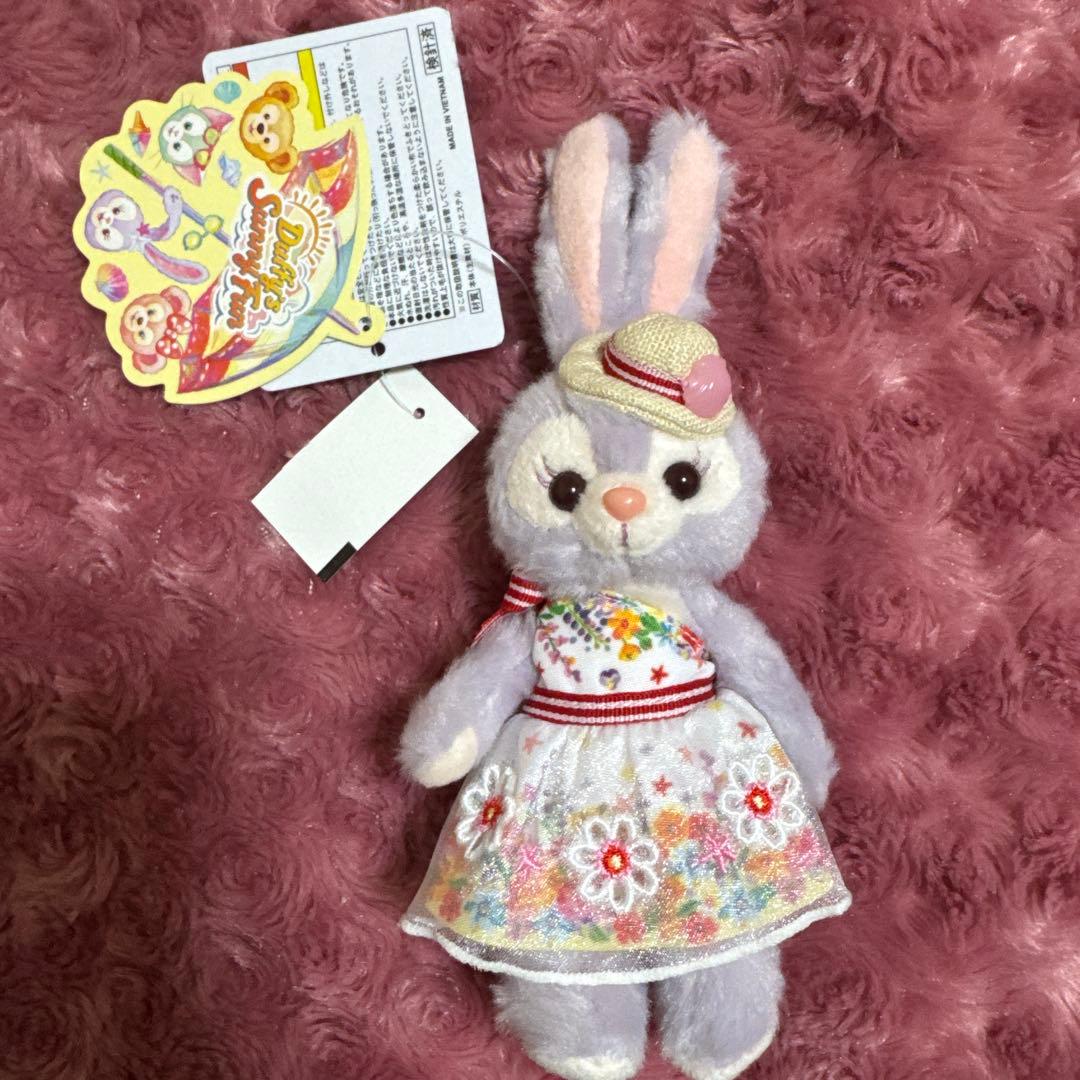 【新品未使用】ステラルー ぬいぐるみバッジ サニーファン2019 Duffy's SunnyFun ステラルー 2019年 サニーファン ぬいぐるみバッジ