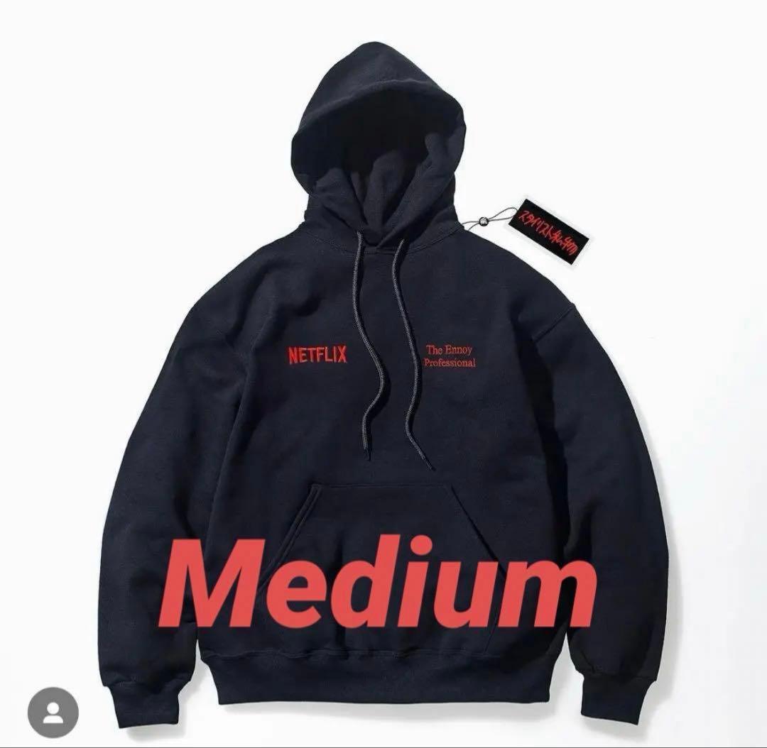ENNOY ネットフリックスコラボ パーカー M