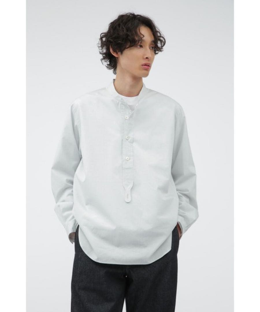 MHL コットンシルク シャツ COTTON SILK END ON END - メルカリ