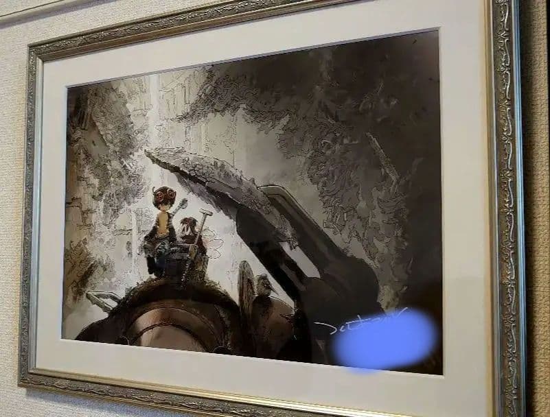 メイドインアビス　複製原画　つくしあきひと先生直筆サイン入り