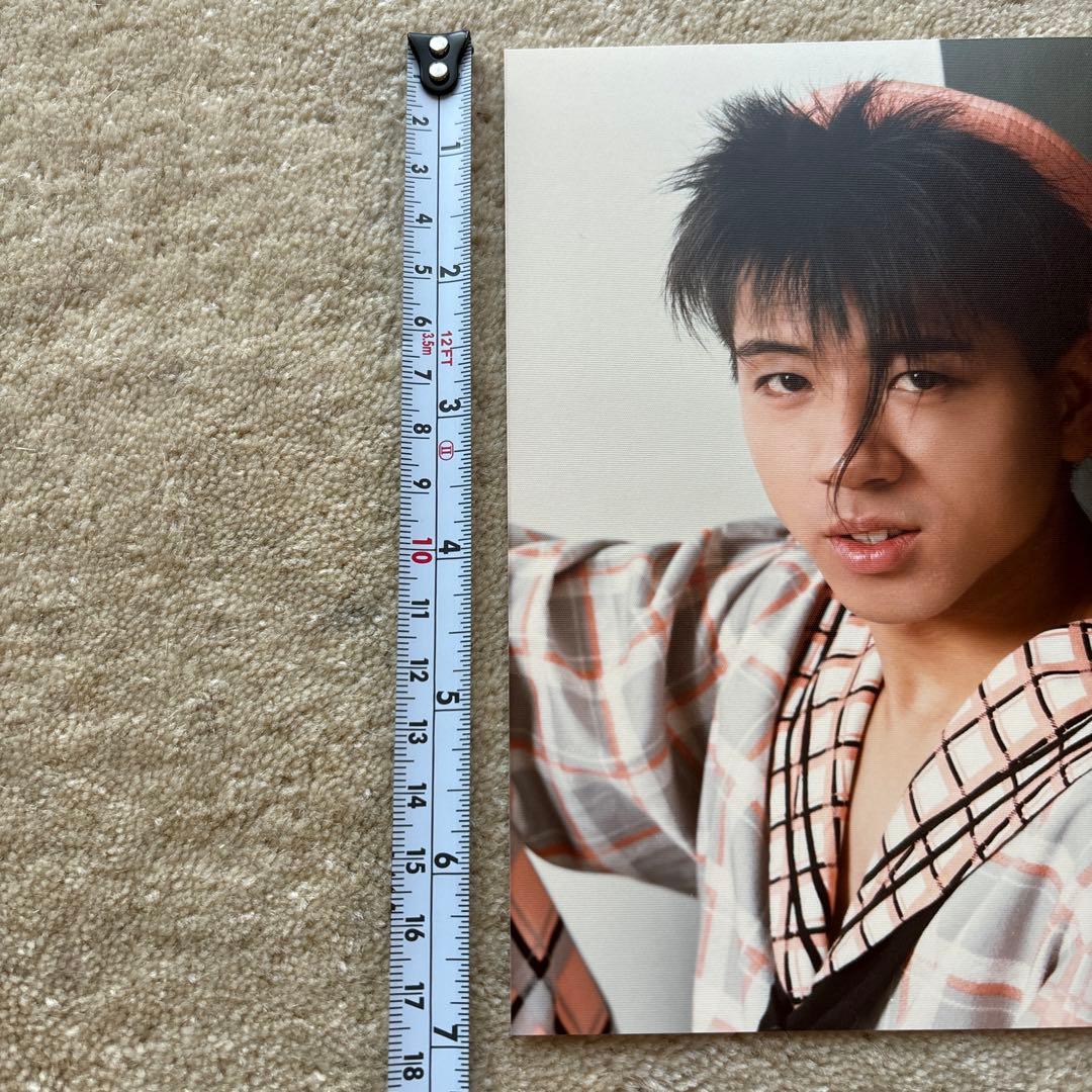 レア！貴重！チェッカーズ 藤井フミヤ 大判写真② 80年代 当時の写真