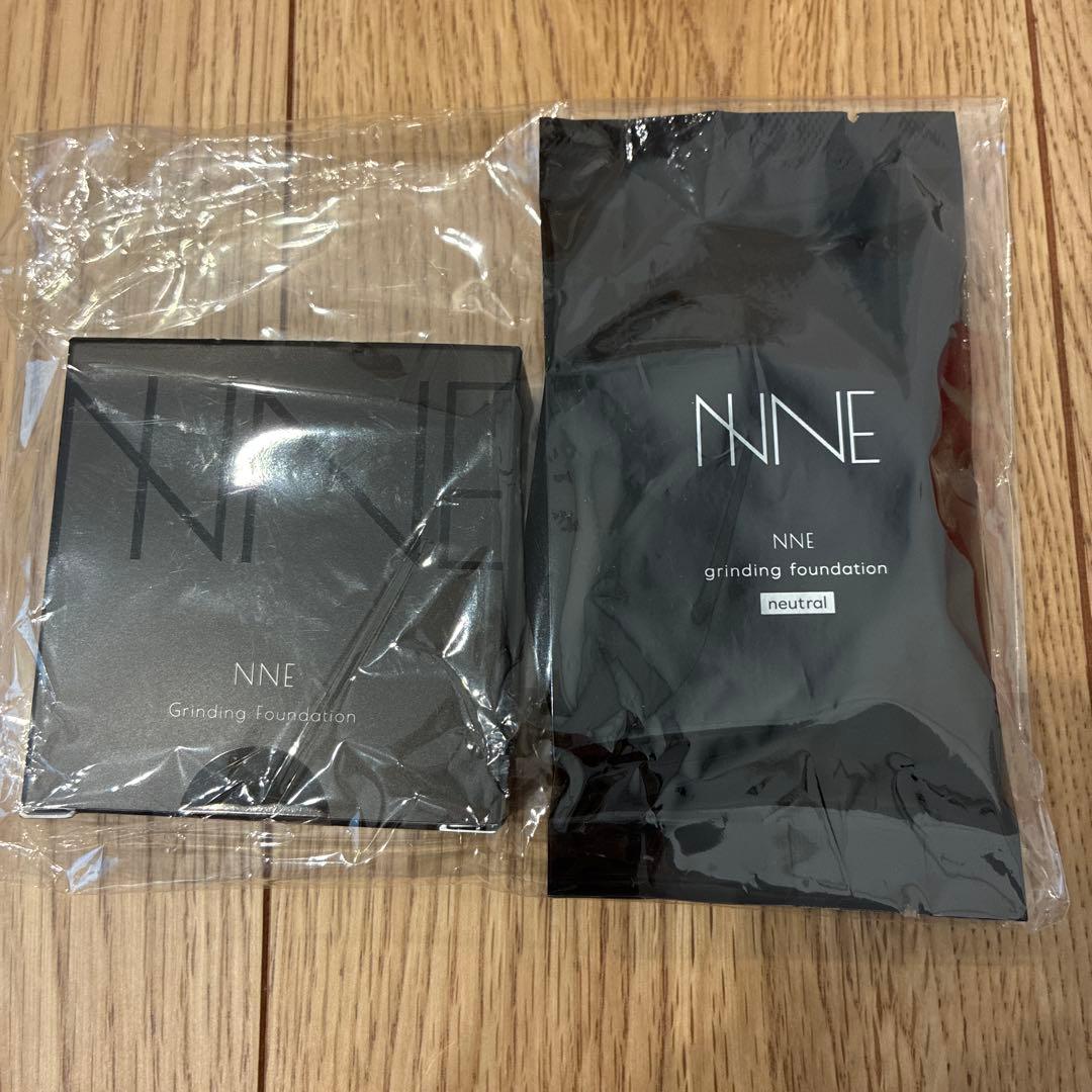 【新品未開封】NNE グラインディングファンデーション ニュートラル　ケース付き