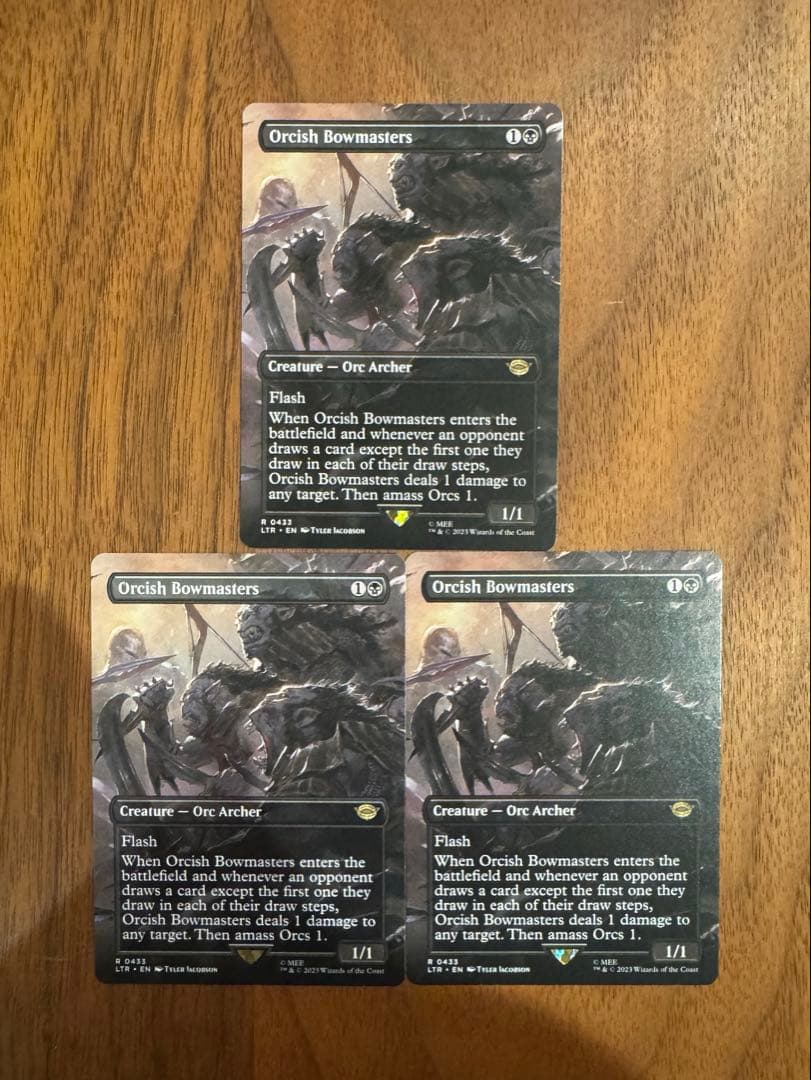 オークの弓使い/Orcish Bowmasters 3枚セット