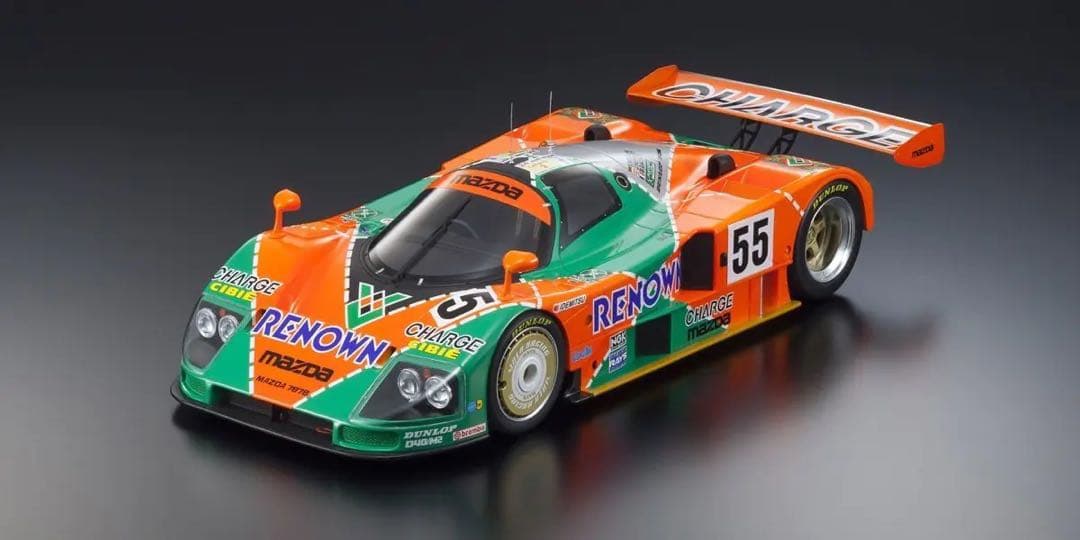 京商オリジナル1/12 MAZDA 787B #55 LE MANS 1991