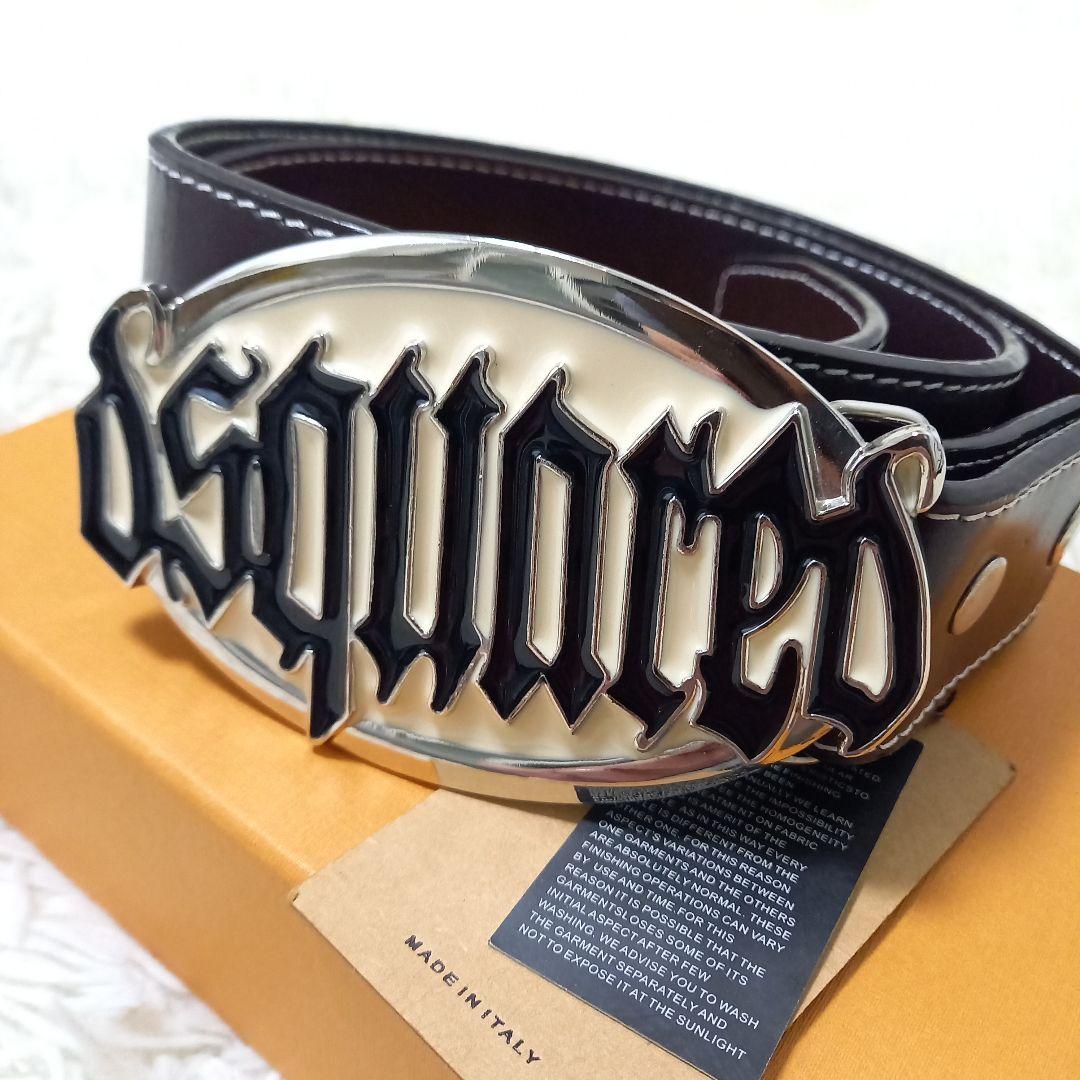 ●タグ付き●　DSQUARED2　Vintage　ディースクエアード　ベルト　革