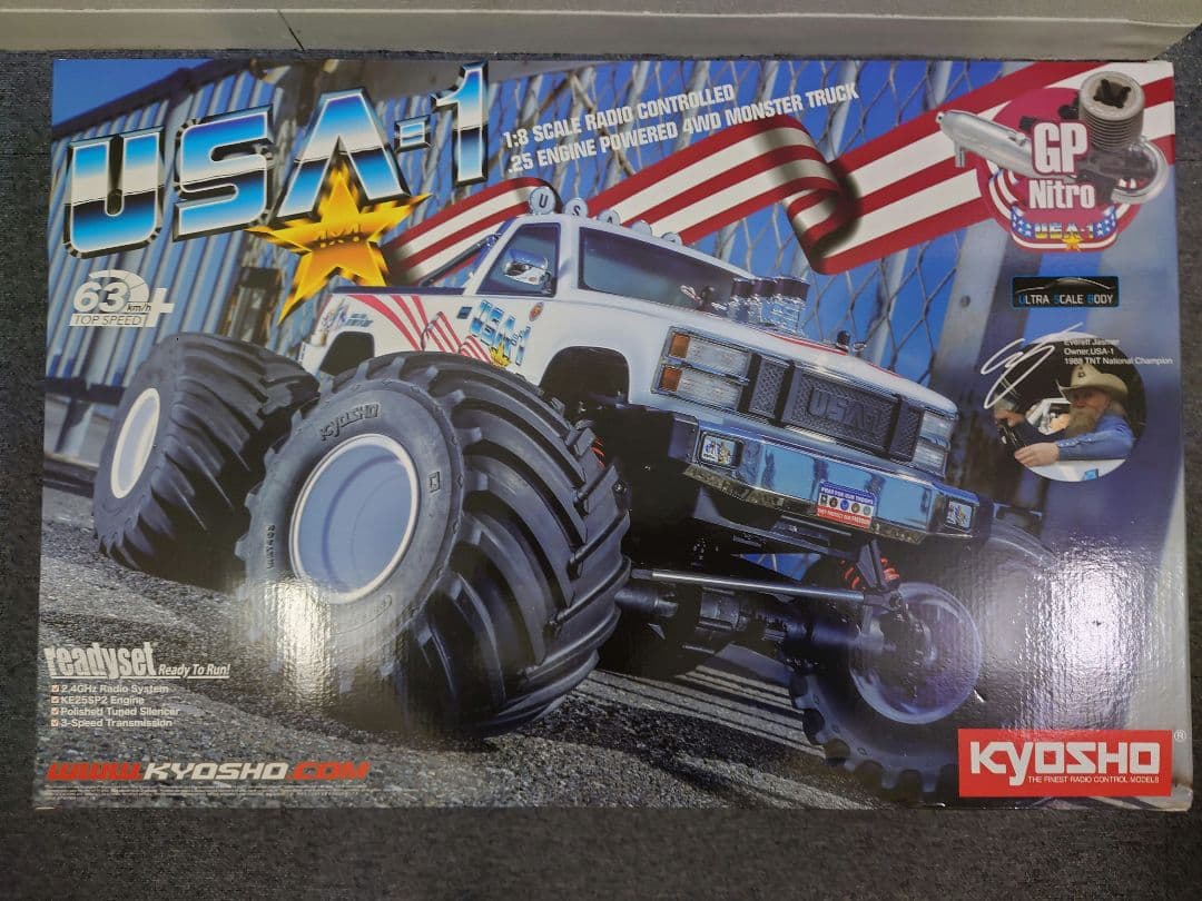 Kyosho USA-1 GP Nitro モンスタートラック