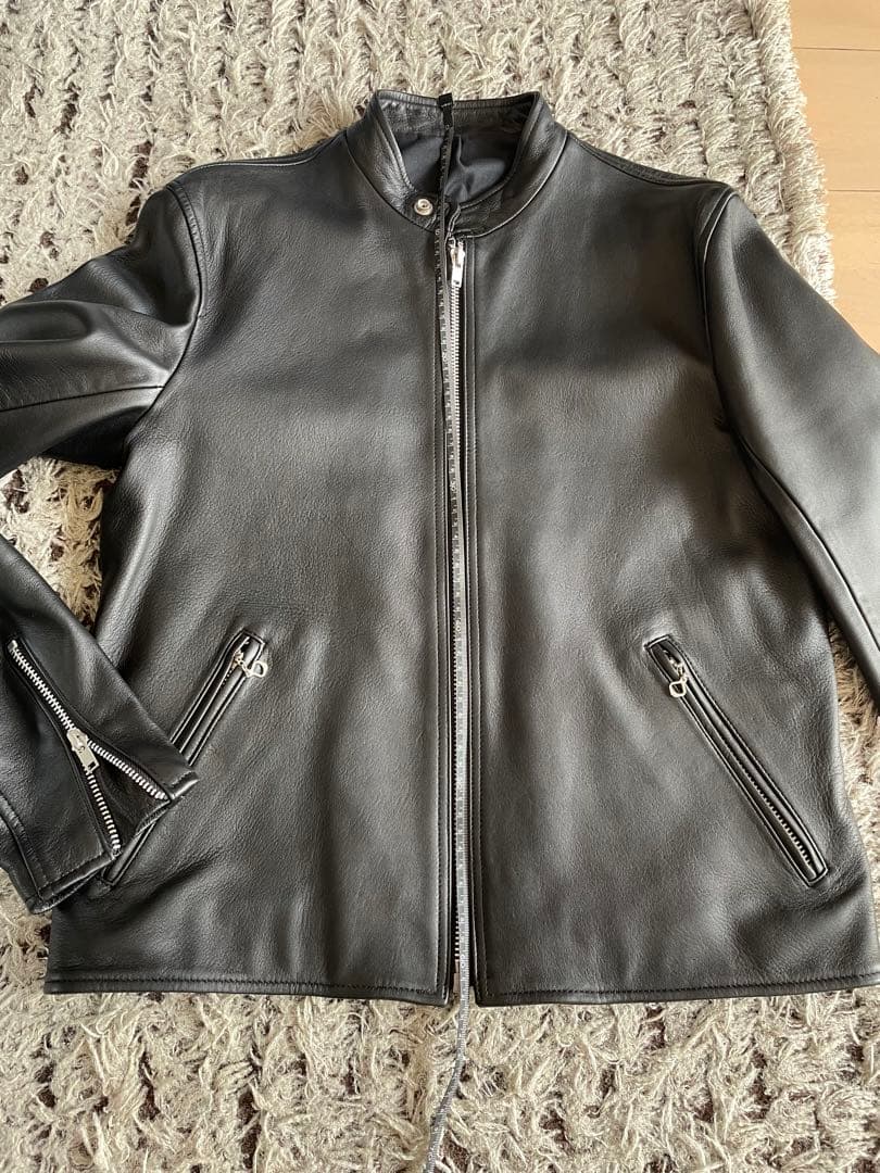 【SALE】SCYE （サイ）シングルライダース レザージャケット38