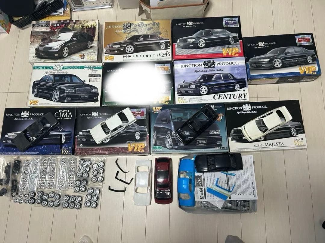 当時物！！　ジャンクション　プラモデル　大量セット