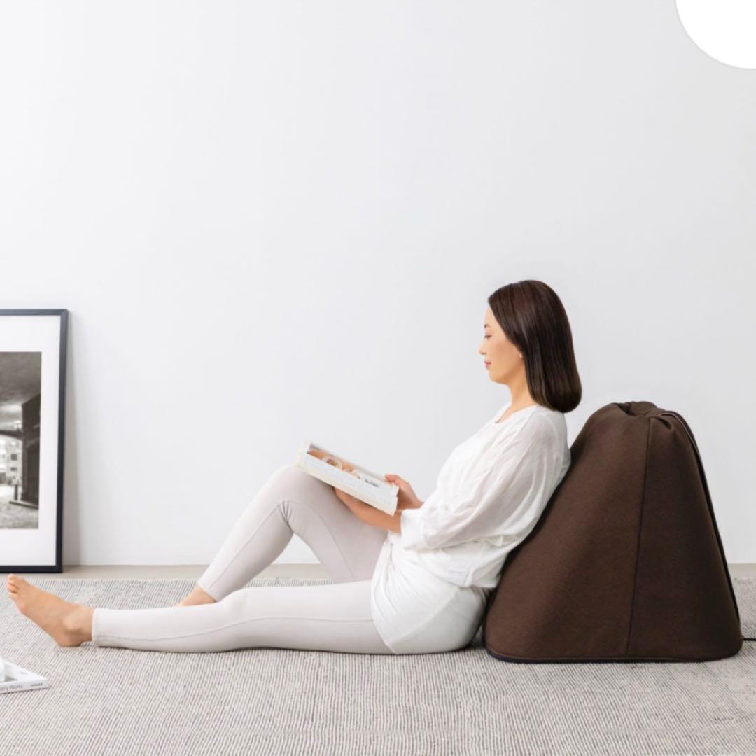 【半額・送料込】腰にアプローチ！部屋に馴染む背もたれ三角ローラソファbuno