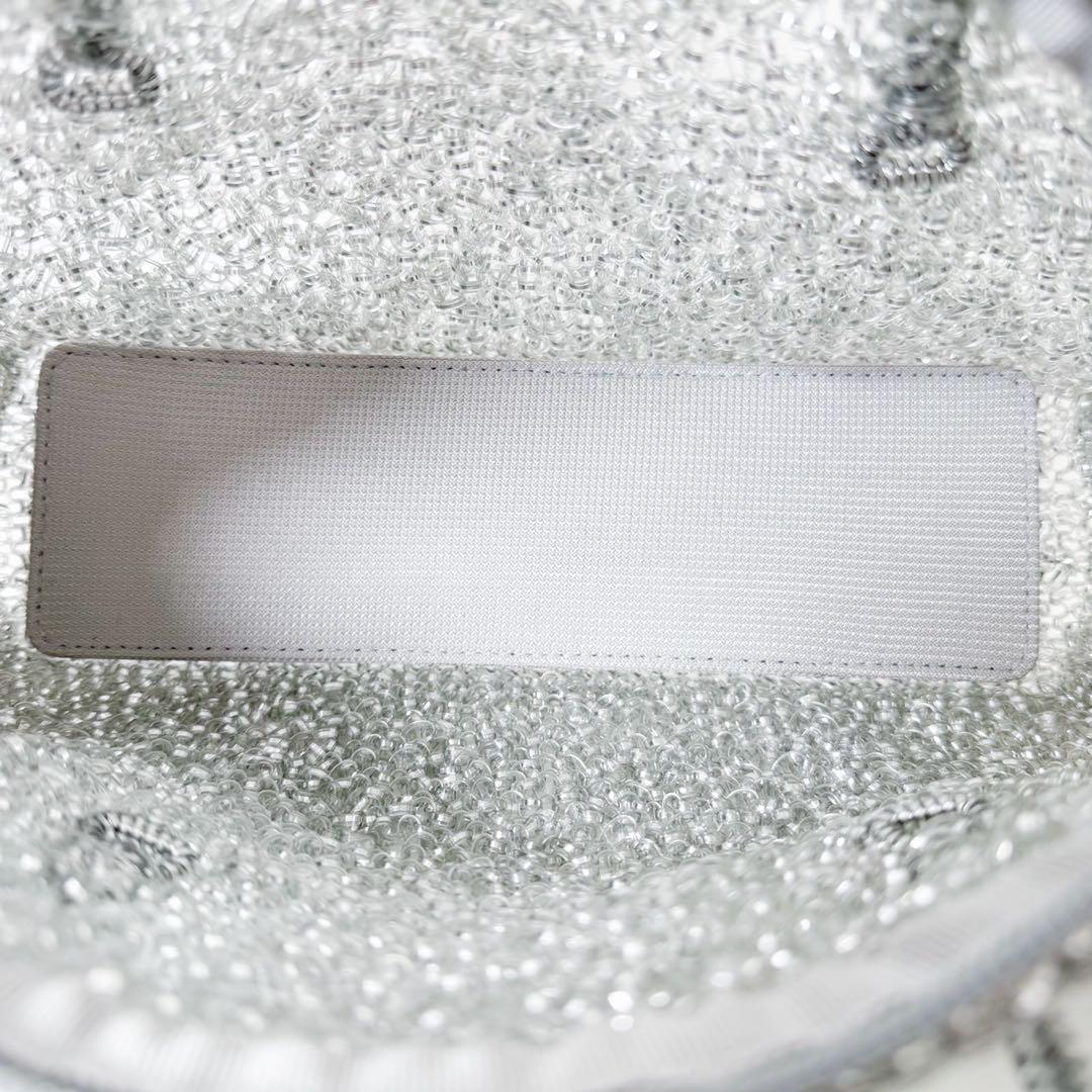 アンテプリマ ボクシー ミディアム ハンドバッグ シルバー ワイヤー