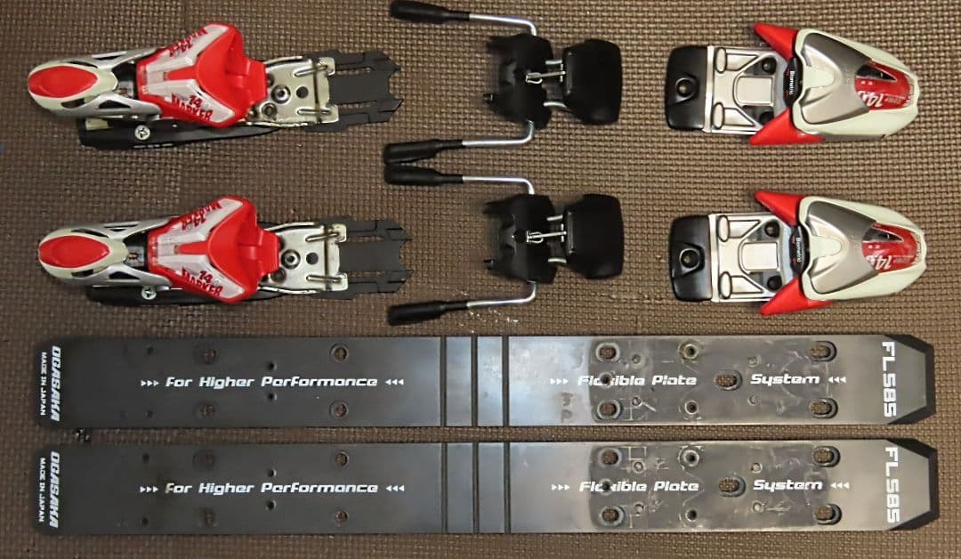 マーカーコンプ14eps +オガサカFL585プレート オガサカプレート FL585 【マーカーエクセルビス穴295ミリ取付