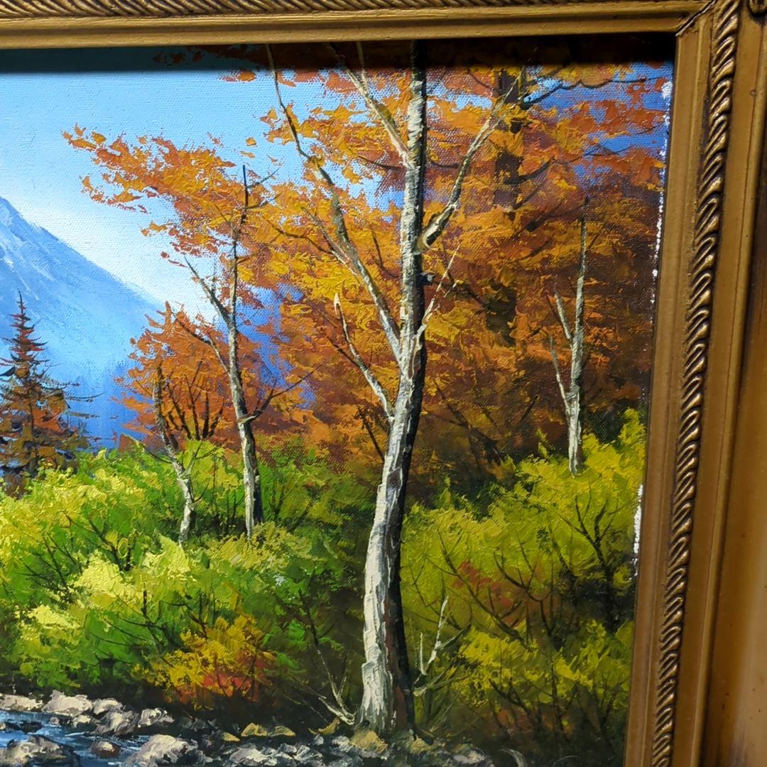 美しい山脈風景画 (A00028) - メルカリ