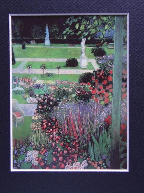 カシニョール（Cassigneul）、公園の風景、希少な画集より Yahoo!オークション - カシニョール「公園の風景」 希少画集画 新品・