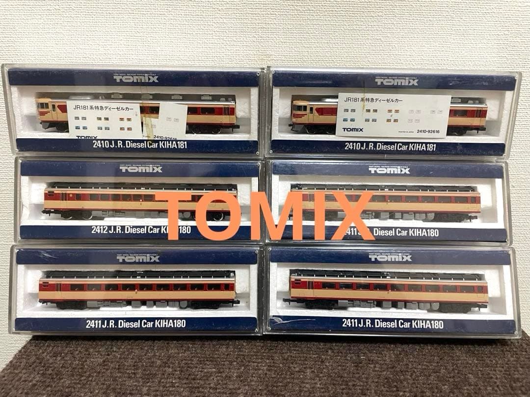 JRキハ181系　TOMIX。 JR キハ181系特急ディーゼルカー(JR四国色)セット｜製品情報｜製品検索