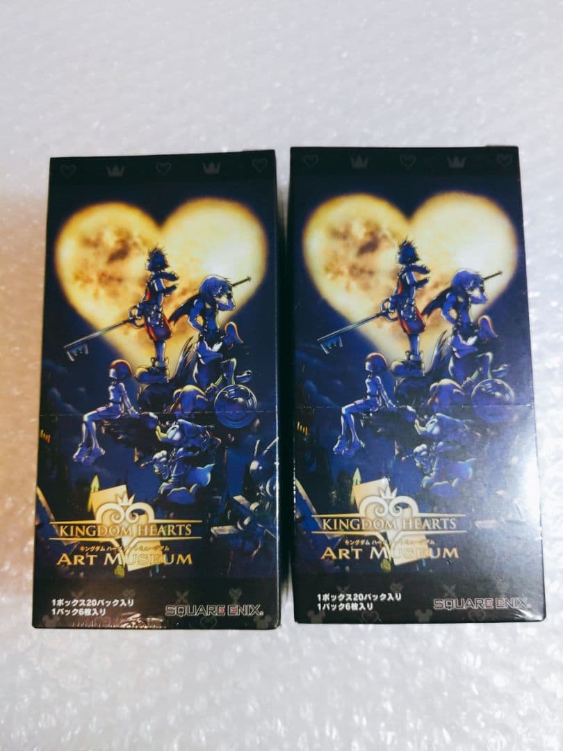 キングダムハーツ　アートミュージアム　未開封BOX 在庫ラスト キングダムハーツ アートミュージアム 未開封BOX