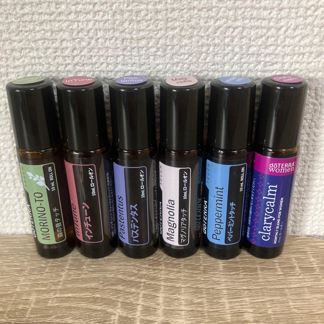 開封済み未使用　ドテラ10mlロールオン 6本セット