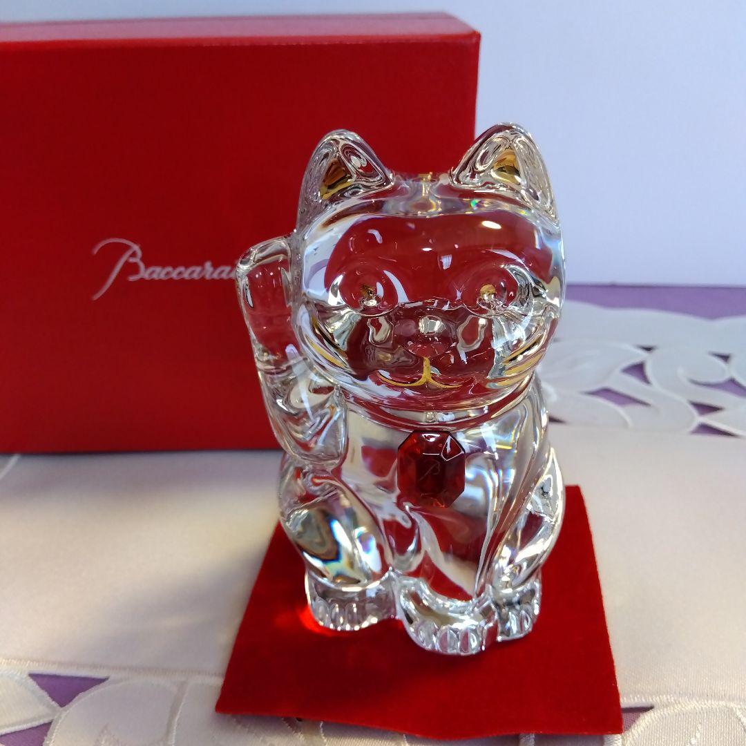 【ちょこ様】Baccarat クリスタル 招き猫 レッドオクトゴン 約10cm 楽天市場】バカラ クリスタル 招き猫 レッドオクトゴン ラッキー