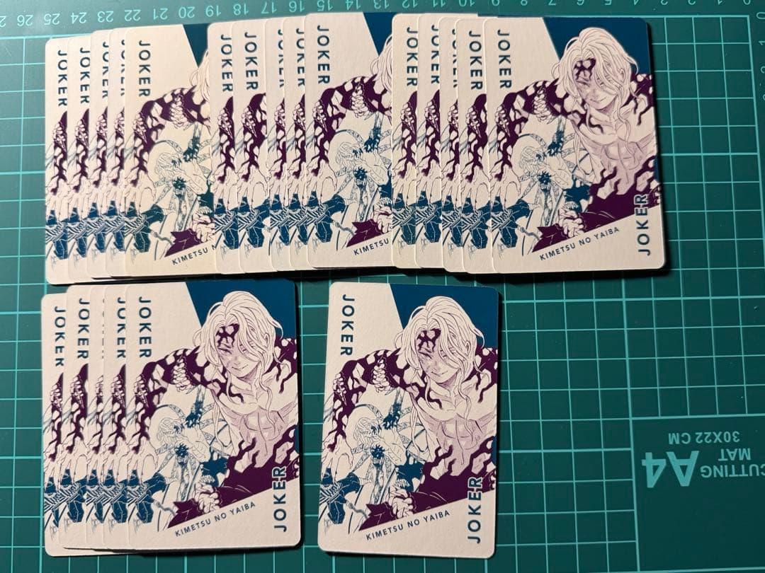 鬼滅の刃 原画展 トランプ 鬼舞辻無惨 21枚