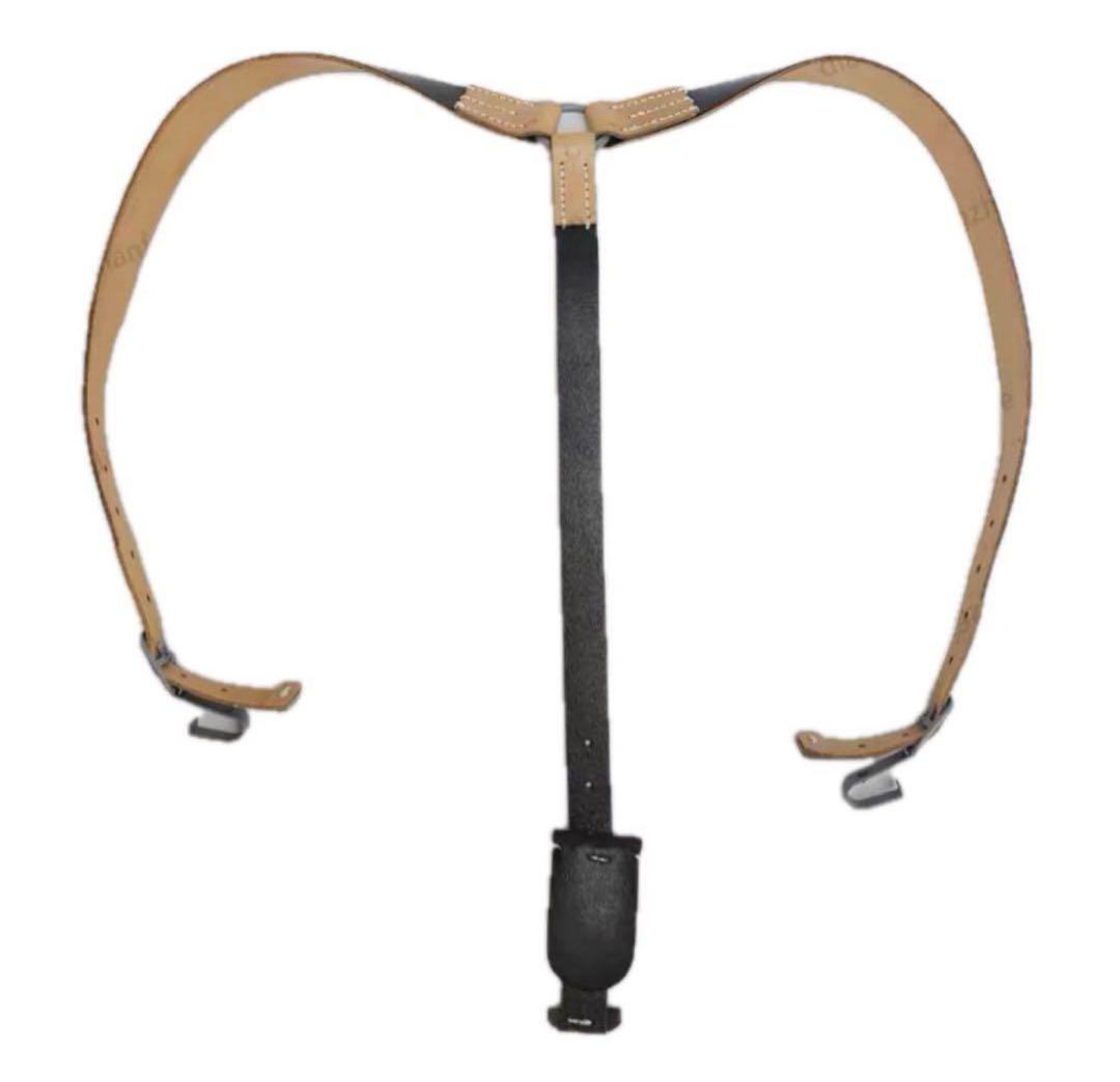 WWⅡ ドイツ軍降下猟兵用サスペンダー　（レプリカ）LW 緑の悪魔　空軍　陸軍