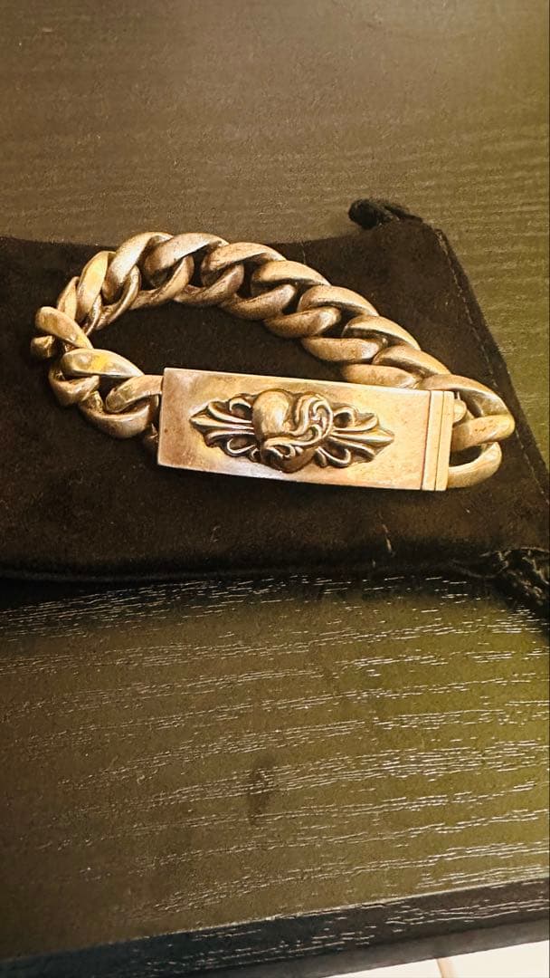 クロムハーツ/Chrome Hearts フローラルハートidブレス