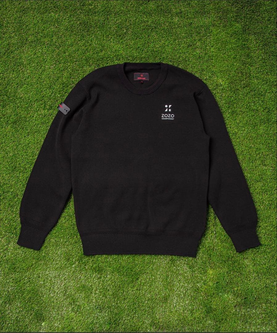 BRIEFING×ZOZO CHAMPIONSHIP 撥水ニット クルーネック